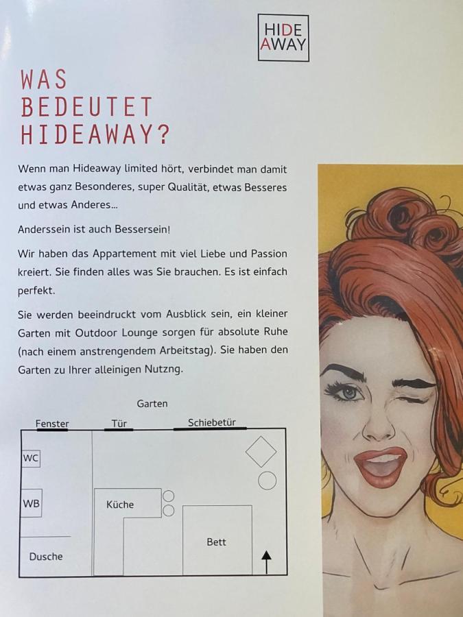 Hideaway Work & Relax, Homeoffice, W-Lan, Privater Dream Garten Neuss Bagian luar foto